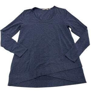 Soft Surroundings Sweater Womens‎ X Small Blue Chelsea Knit Tunic